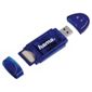 Hama USB 2.0 SD Card Reader - Blue