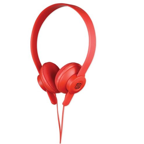 Image of Scosche Lobedope On Ear Headphones (red)