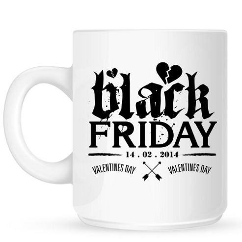 Image of Black Friday 10oz Ceramic Mug