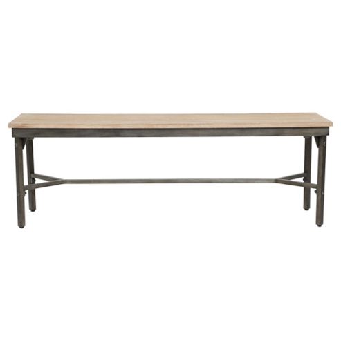 Image of Arizona Metal/wood Dining Bench