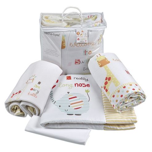 Image of Bed-e-byes Sunshine Safari 4 Piece Bedding Bale