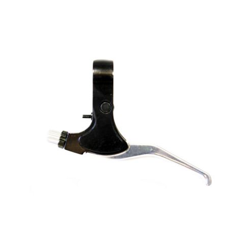 Image of Coyote Silver / Black Alloy V Brake Levers Pair