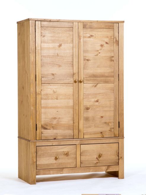 Image of Home Essence 2 Doors With 2 Drawers Wardrobe