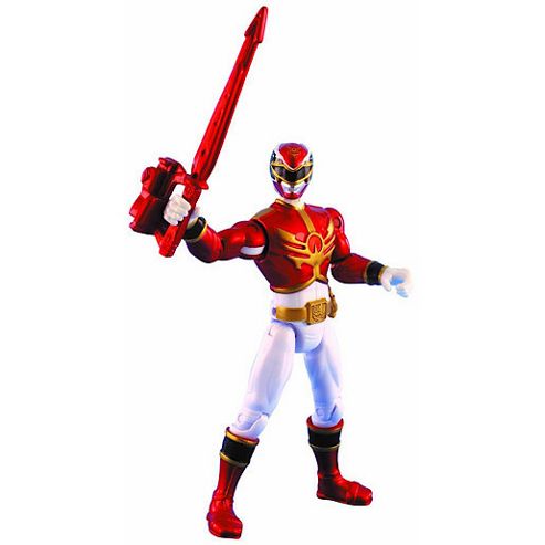 Image of Power Rangers Megaforce 10cm Metallic Force Figure - Red Ranger
