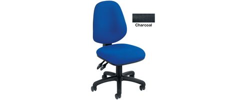 Image of Arista Concept High Back Permanent Contact Operators Chair Charcoal Kf03457