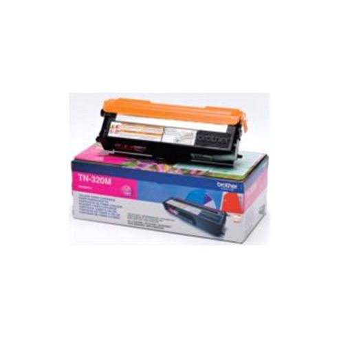 Image of Brother Original Tn320m Magenta Toner