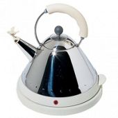 Alessi 'Bird' Kettle in Ivory White MG32W/UK
