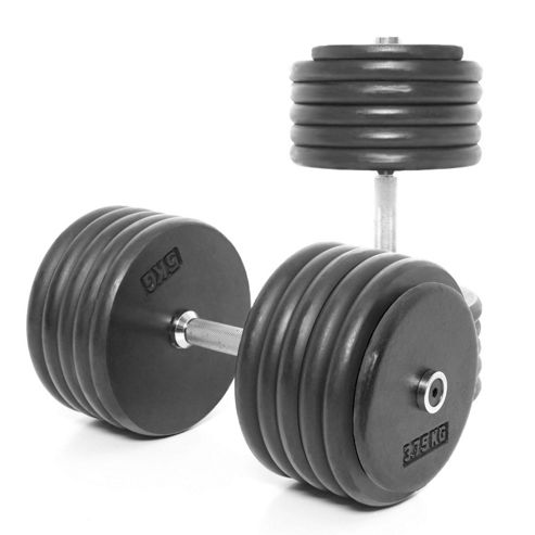 Image of Body Power Pro-style Dumbbells 57.5kg (x2)