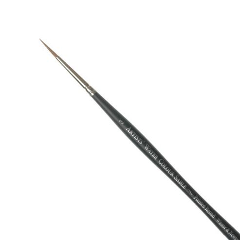 Image of W&n Artist W/c Brushes Pointed Round 3