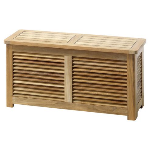 Image of Cinas A/s Home And Bath Wood Storage Bathroom Bench - Teak
