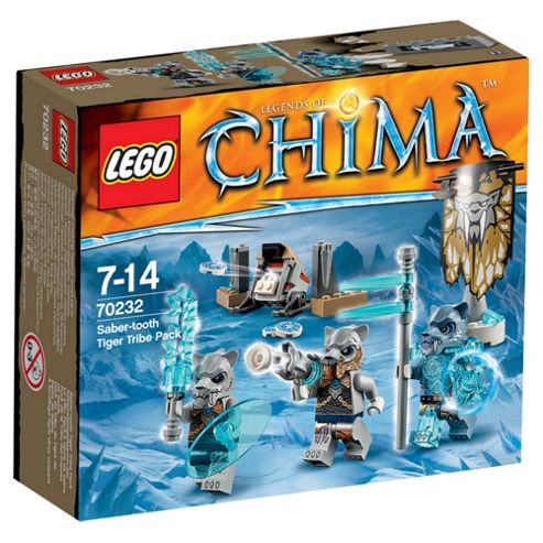 Image of Lego Chima Saber-tooth Tribe Pack 70232