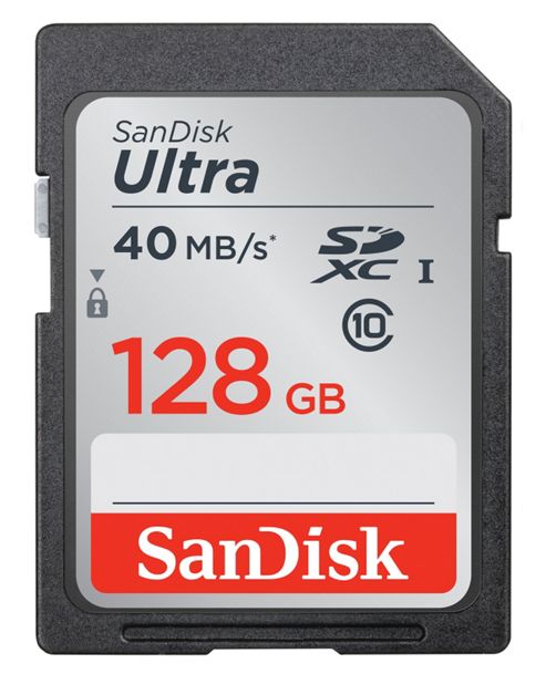 Image of Sandisk Sdxc Memory Card 128gb