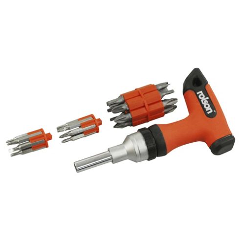 Image of Rolson 31 Piece T Handle Screwdriver Set