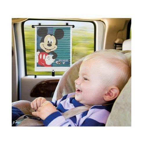 Image of Tomy Mickey Mouse Adjust & Lock Car Shade (2pk)