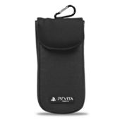 PS Vita Carry Case - 4Gamers Clean n Protect Pouch (Black)