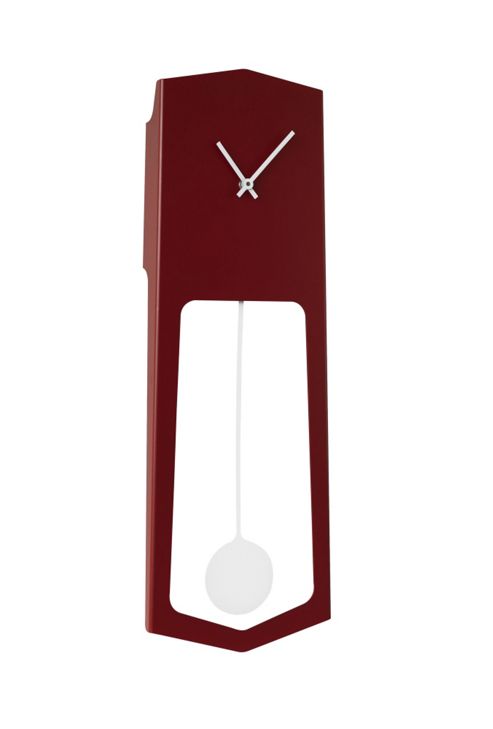 Image of Covo Aika Pendulum Clock - Red