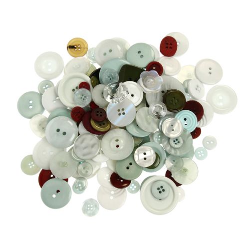 Image of Button Bag - Winter Wonderland