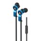 Beacon Perseus In-Ear Earphones with Mic & Remote - Blue/Black