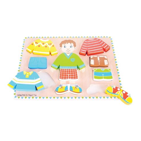 Image of Bigjigs Toys Bb056 Dressing Boy Puzzle