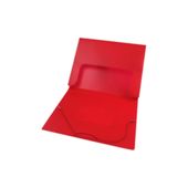Q-Connect Elasticated Box File Red