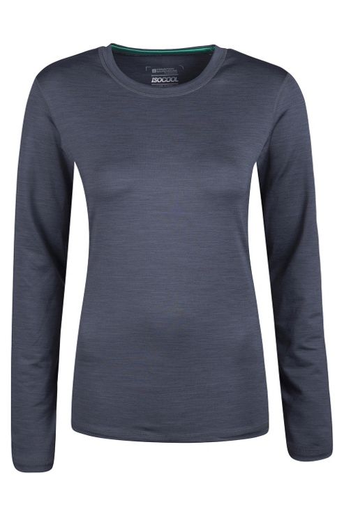 Image of Panna Womens Long Sleeved T-shirt - Grey