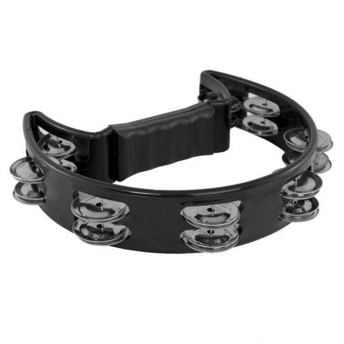 Image of Tiger Half-moon Tambourine Black
