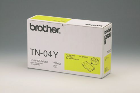 Image of Brother Tn-04y Toner Cartridge - Yellow