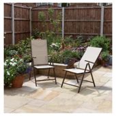 Tesco Multiposition Textilene Recliner