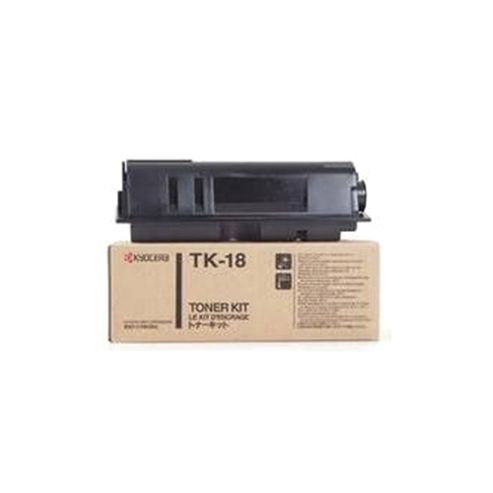 Image of Kyocera Tk-18 Toner Cartridge (yield 7200 Pages) For Fs-1018mfp/fs-1020d/fs-1118mfp