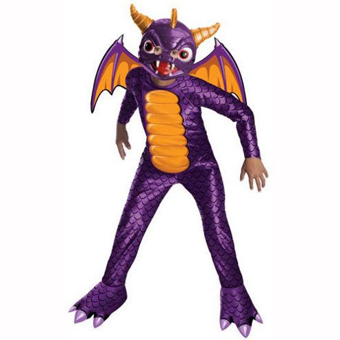 Image of Skylanders Spyro Deluxe - Child Costume 8-9 Years