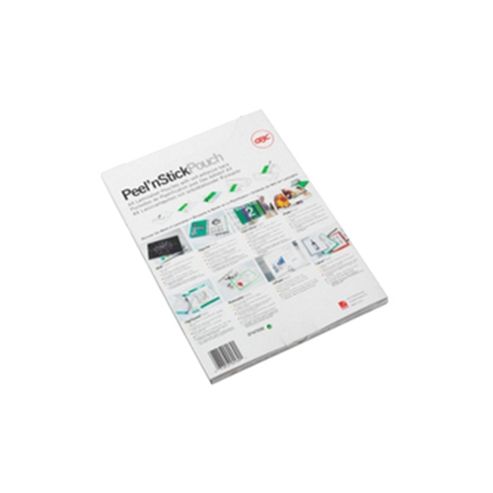 Image of Acco Gbc Laminating Pouch A3 Self-adhesive Gloss 125micron Clear Pack Of 100 3747236