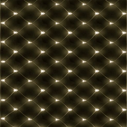 Image of 120cm/4ft Chasing Net Light With 100 Warm White Leds
