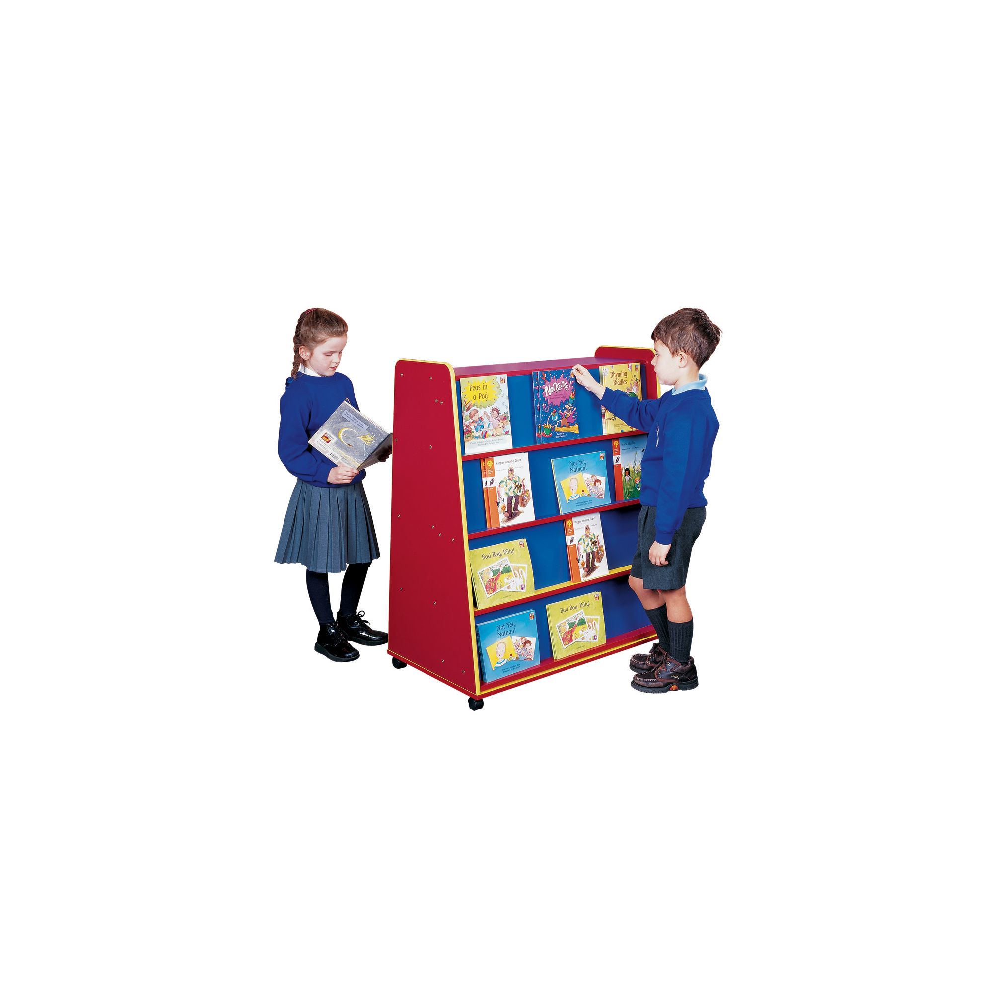 Liberty House Toys Primary Coloured Mobile Book Unit at Tesco Direct