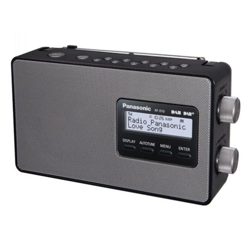 Image of Panasonic Rf-d10 Dab+ And Fm Radio Black/silver