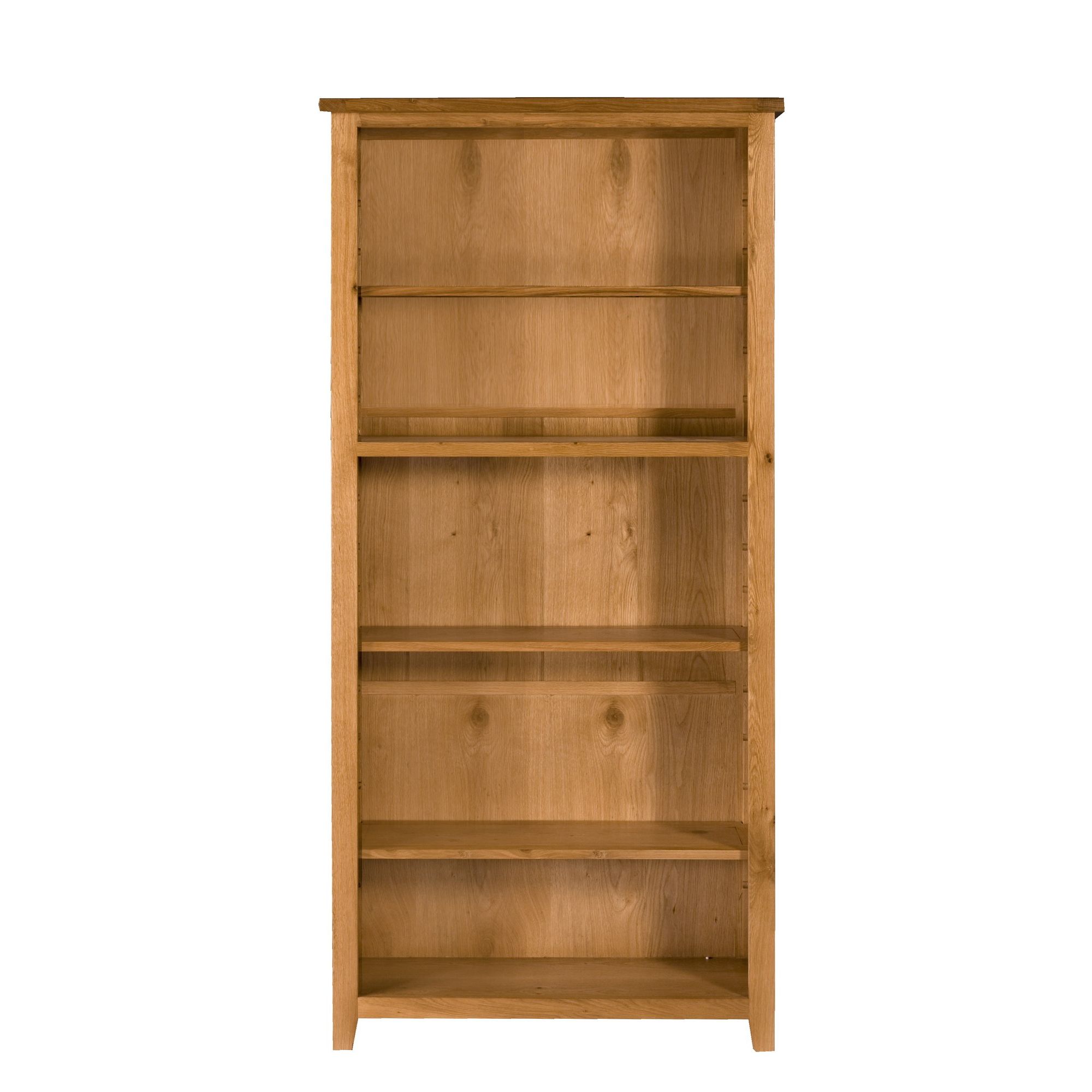 Elements Brunswick Dining Large Bookcase in Warm Lacquer at Tesco Direct