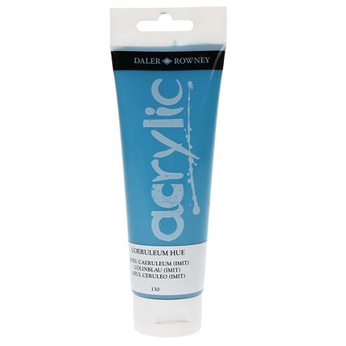 Image of Daler Graduate Acrylic Coeruleum Hue 120ml