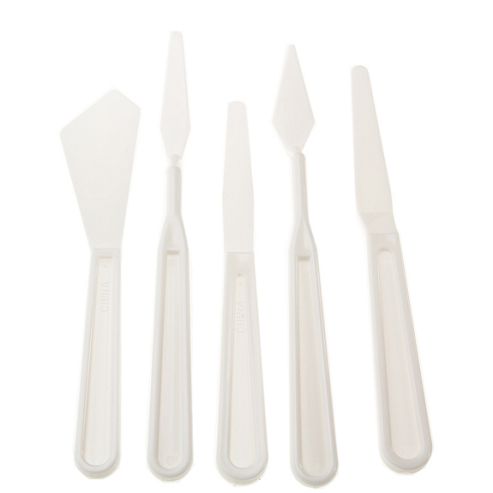 Image of Daler Rowney Simply Plastic Palette Knives Set