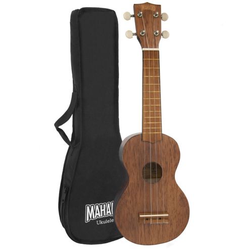 Image of Mahalo 2500 Kahiko Series Soprano Ukulele - Brown