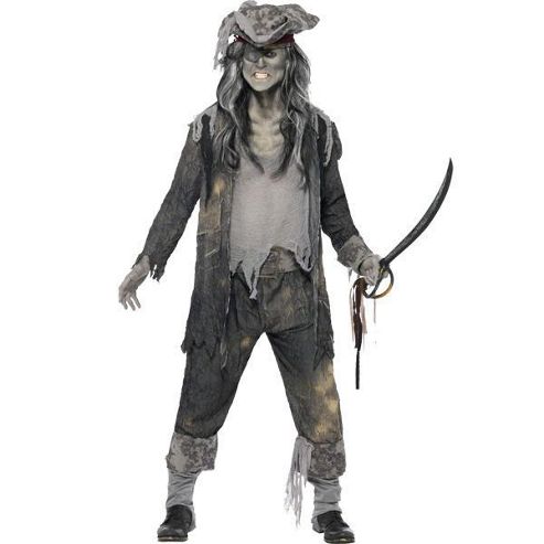 Image of Ghost Ship Ghoul - Adult Costume Size: 38-40
