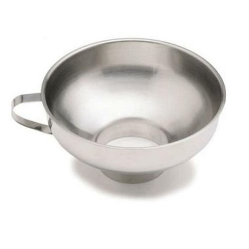 Image of Kitchen Craft Home Made Stainless Steel Jam Funnel With Non-stick Coating