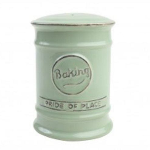 Image of T&g Pride Of Place Flour Shaker, Green
