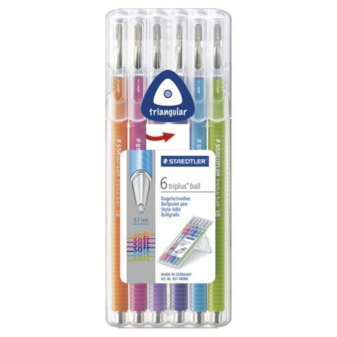 Image of Staedtler Triplus Ball Fashion 6 Pack