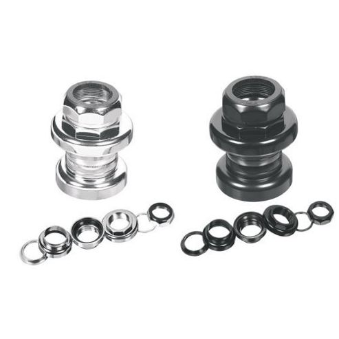 Image of Ergotec 1inch Threaded Steel Headset - Silver