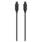 Belkin Digital Optical Audio Black cable 1M multi-channel digital sound