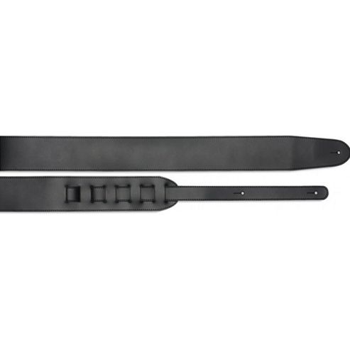Image of Rocket Slpl40 Xl Padded Leather Guitar Strap - Black