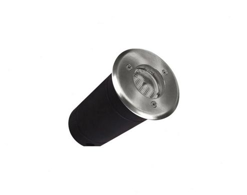Image of Knightsbridge Round Walkover Light In Stainless Steel