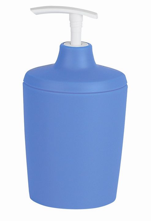 Image of Spirella Lemon-opaque Soap Dispenser - Blue