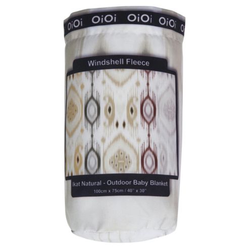 Image of Oioi Outdoor Blanket Ikat Natural