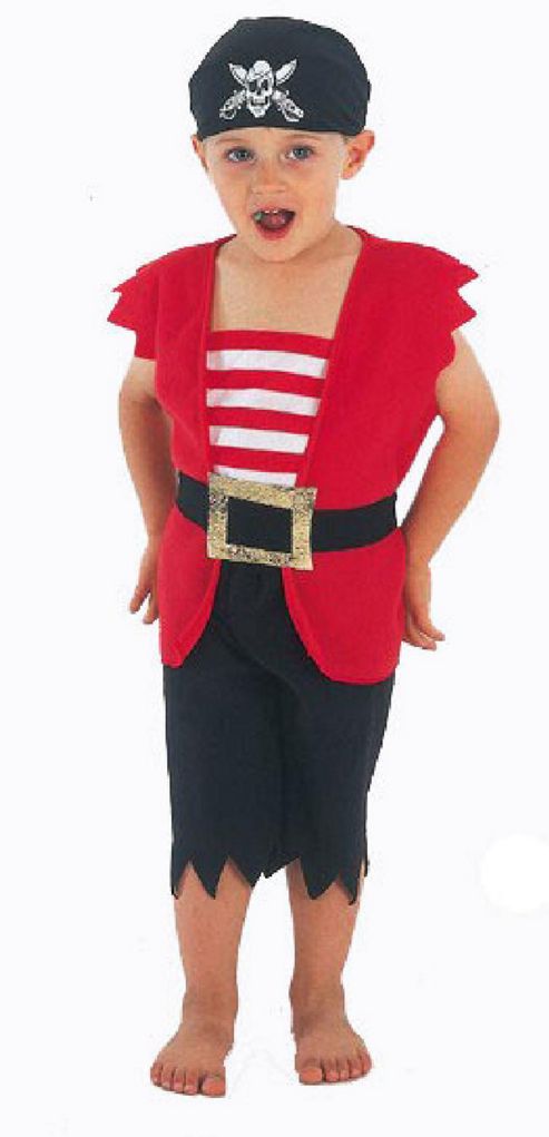 Image of Pirate - Toddler Costume 2-3 Years