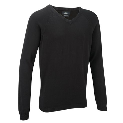Image of Stuburt Mens Essential V-neck Sweater - Black